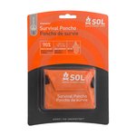 SOL - Survival Poncho Heat Reflective-navigation & safety-Living Simply Auckland Ltd