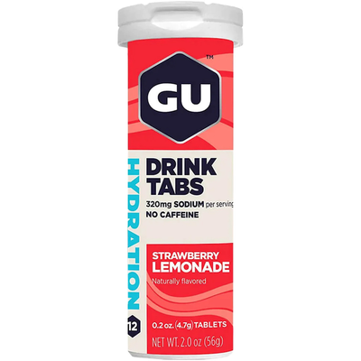 Gu - Hydration Drink Tabs Stawberry Lemonade