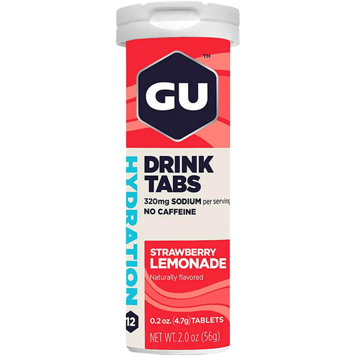 Gu - Hydration Drink Tabs Stawberry Lemonade