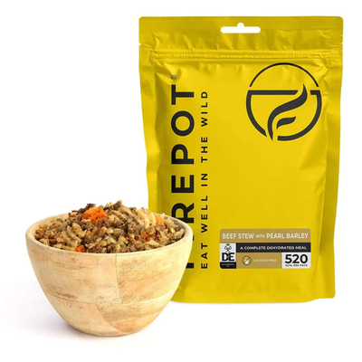 Firepot Beef Stew with Pearl Barley- Regular Serving