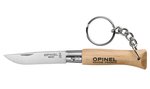 Opinel - 4VRI Stainless Keyring Folding Knife-equipment-Living Simply Auckland Ltd