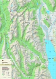 NewTopo - Routeburn, Greenstone & Caples Tracks-maps-Living Simply Auckland Ltd