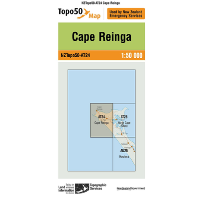 LINZ Topo50 - AT24 Cape Reinga