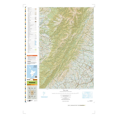 LINZ NZTopo50 BL36 Norsewood