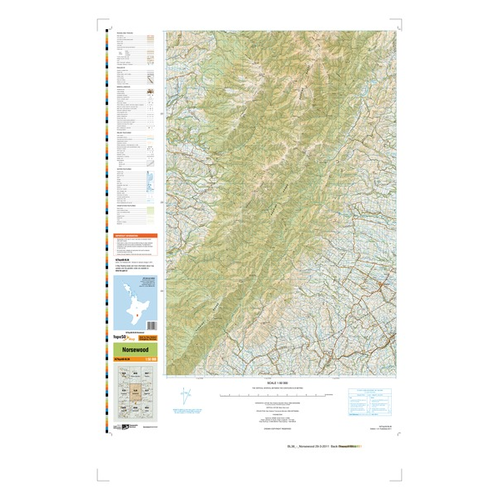 LINZ NZTopo50 BL36 Norsewood