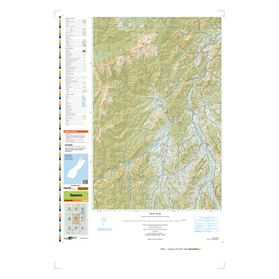 LINZ NZTopo50 BQ24 Tapawera