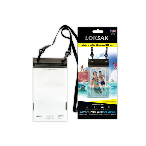 LOKSAK - 3.9x7 Neck Caddy Lanyard Waterproof Bag