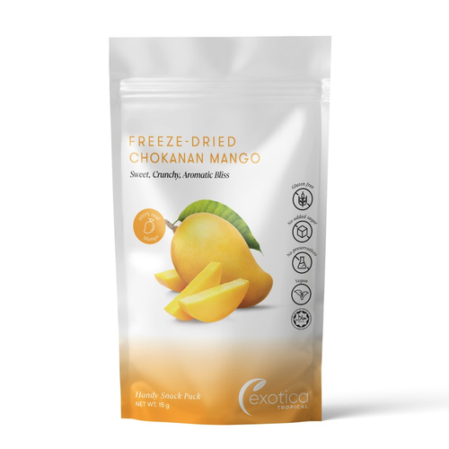 Exotica Tropical - Freeze Dried Chokanan Mango 15g