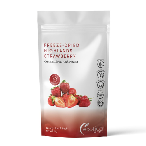 Exotica Tropical - Freeze Dried Highlands Strawberry 15g