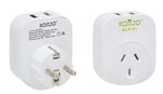 Korjo - USB A+C & Power Adaptor Europe-travel accessories-Living Simply Auckland Ltd