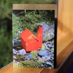 Kemi & Niko - Greeting Card SF70 Hut-gift ideas-Living Simply Auckland Ltd