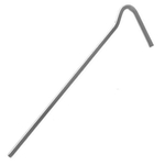 Kiwi Camping - Steel Tent Peg 30cm (each)-equipment-Living Simply Auckland Ltd