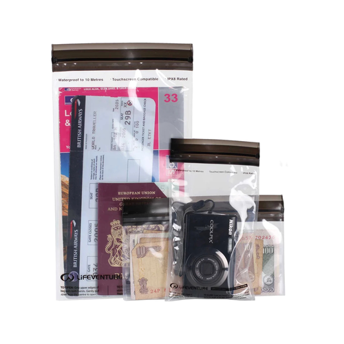 LifeVenture - DriStore LocTop WP Valuables Bags