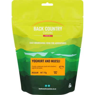 Back Country Cuisine - Yoghurt and Muesli Regular Size