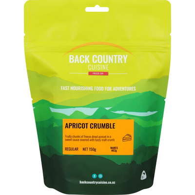 Back Country Cuisine - Apricot Crumble Regular Size