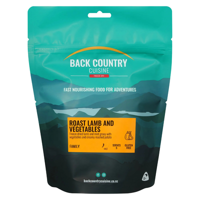 Back Country Cuisine - Roast Lamb and Vegetables Family Size