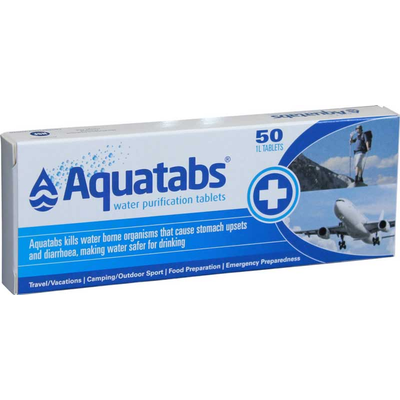 Aquatabs - Water Treatment 50pk