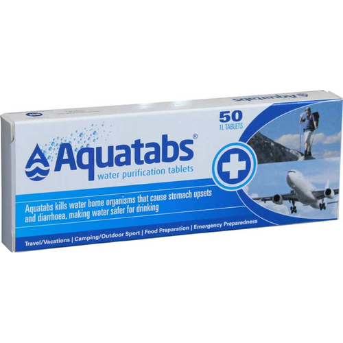 Aquatabs - Water Treatment 50pk