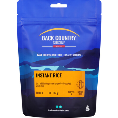 Back Country Cuisine - Instant Rice 160g