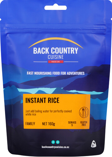 Back Country Cuisine - Instant Rice 160g