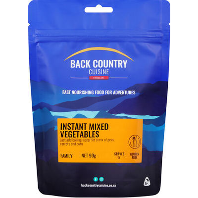 Back Country Cuisine - Instant Mixed Vegetables 90g