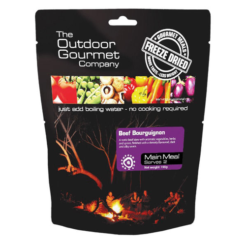 Outdoor Gourmet - Beef Bourguignon 2 Serve