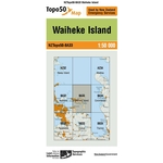 LINZ Topo50 - BA33 Waiheke Island-maps-Living Simply Auckland Ltd
