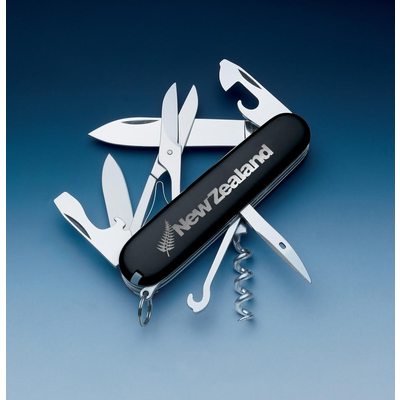 Victorinox - Climber Black Silver Fern