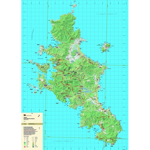 New Topo - Aotea Great Barrier