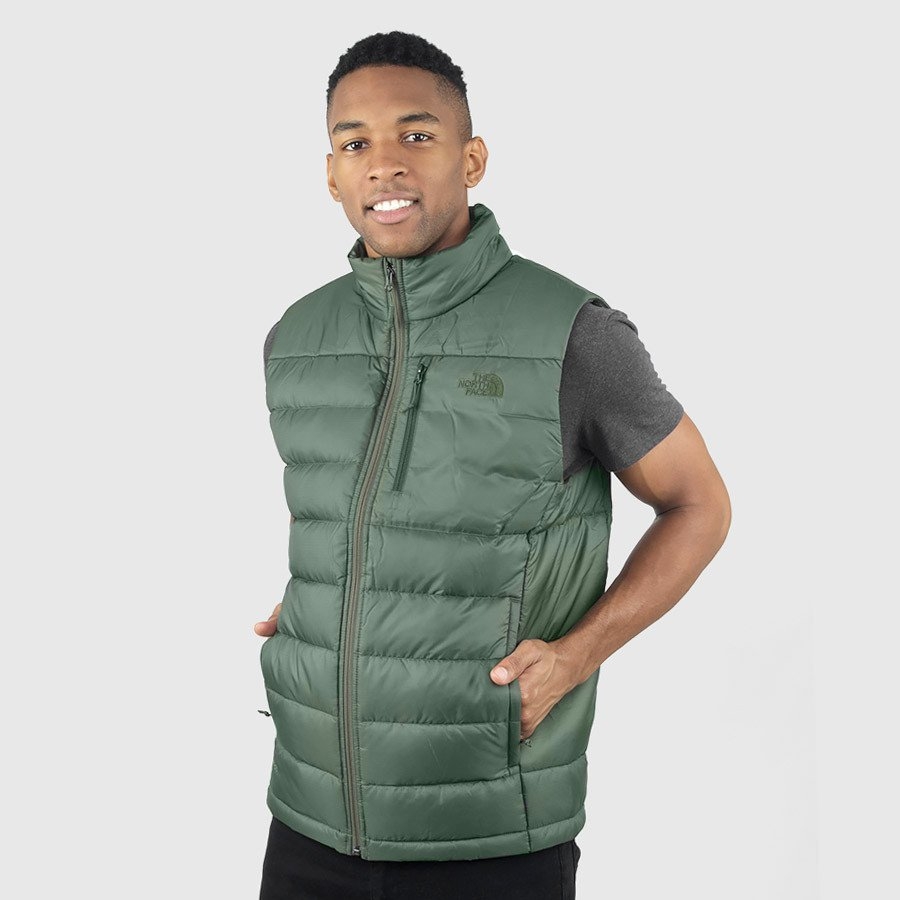 north face vest aconcagua mens