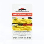Mont - 3m x 1.5mm Reflective Guy Lines (2 Pack)-tent accessories-Living Simply Auckland Ltd