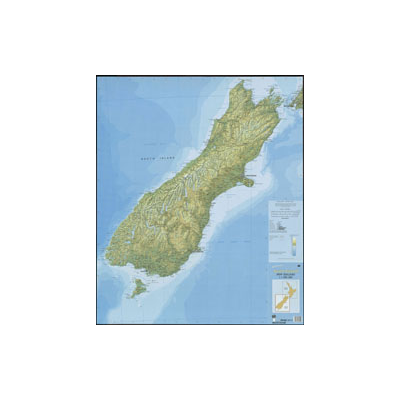 LINZ - South Island Map 1:1000000