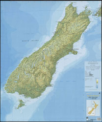 LINZ - South Island Map 1:1000000