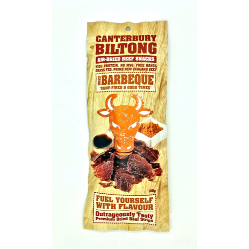 Canterbury Biltong - Smokey Barbeque Biltong 100g