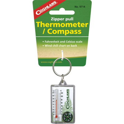 Coghlans - Zipper Thermometer/Compass