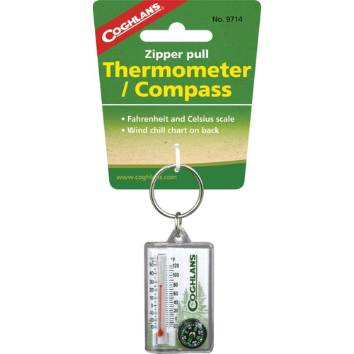 Coghlans - Zipper Thermometer/Compass