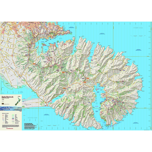 NewTopo - Banks Peninsula Map