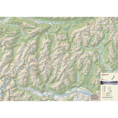 New Topo - Arthur's Pass