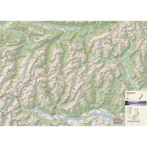 New Topo - Arthur's Pass