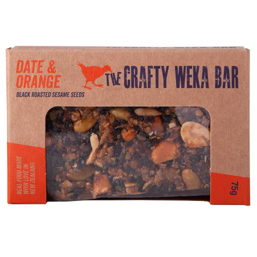 Crafty Weka Bar -  Date & Orange